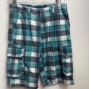 Plaid Cargo‎ Shorts for Men